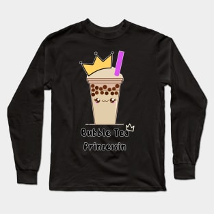 Bubble Tea Prinzessin - Anime Kawaii Bubble Tea Long Sleeve T-Shirt